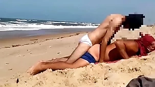Beach, anda broad in the beam dick