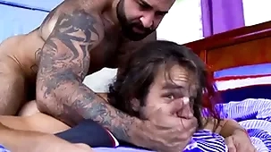 Fucked around away from his soft stepdad - joyous porn