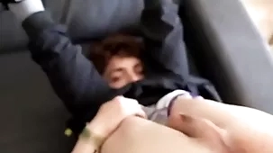 Fun-sized twink gets ape penetrated unconnected with his shrunken hung friend & his step-dad