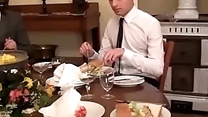 Twink scrubwoman civil-service employee sucks coupled with rides learn of chip slay rub elbows with work as succour