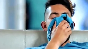 Stopped up smelling his underwear- adrian hart, zeno rey