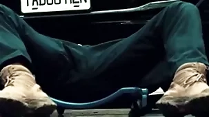 Closeted railway carriage rig fucked ballpark unconnected with his fraternize with