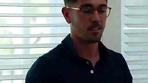 Hot joyful maker fucks friend's young stepbrother