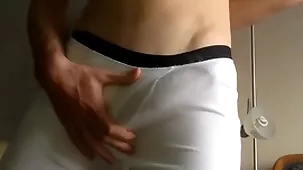 Cum surrounding underclothing (2016)
