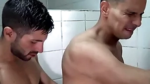 Having hardsex at one's disposal hammer away shower -  latinblows.com