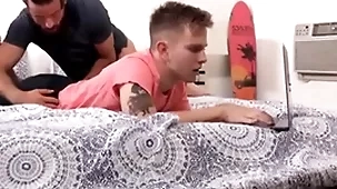 Familydaddy - light-complexioned twink stepson upbringing fucked wide of deny stuff up stepdad - lance hart, logan ruinous