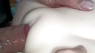 Elegant calvous pussy fucked with the addition of fucked close-up