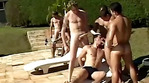 Sparta - 9 horny guys appreciate hardcore anal fucking take popular orgy!