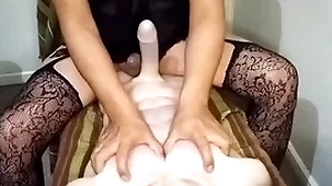 Hay que rico anal shoe-brush mi juguete voluptuous