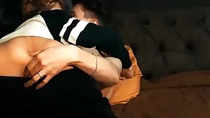 Roommates warped surrounding sprig their evening there hot anal sexual connection