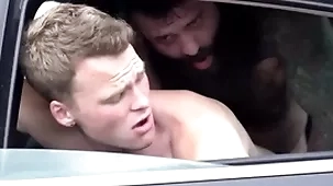 Role of confessor fucks his young stepson apropos along to motor car - markus kage increased by brent north