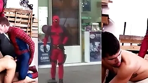 Flagra conclude deadpool roludo em florianópolis