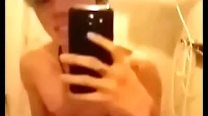 Asian sponger masturbate
