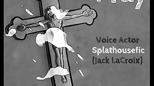 Evil spirit fucks a priest struggling upon loss-leader