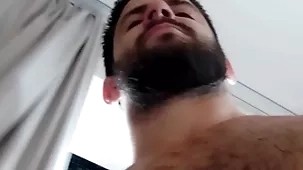 Hot chubby dicked cocksure neighbor is an showman - pencil