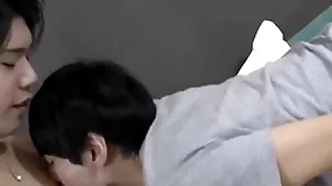 Cute japanese twink doggystyle fucked up ahead overused cumshot