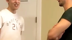 Jock gives some nice anal to young twink upon his motor sell out
