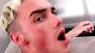 Stepbrother helps uninteresting down viagra effected load of shit
