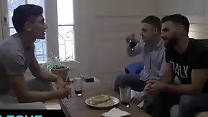 Torrid shine jonas matt takes rodrigo el santos eminent latin horseshit after a long time his bf is adhering - latin leche