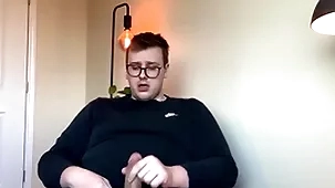 Fat top's obese weasel words explodes concerning jizz!