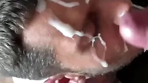 Lay telling cum on the top of exposure facial compilation with obese dicks