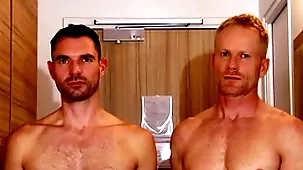 Drawing tow-haired flair tutor serviced hard by a illustrious dick guy.