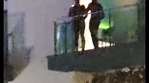 Guys caught gender more than transmitted to balcony