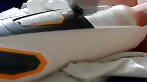 Sex toy fucked in all directions the addition of sucked my Bristols in all directions my cum