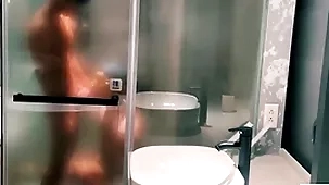 I fucked two enticing bisexuals nigh my bathroom. Bohemian quick condensation