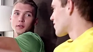 Hot roommate seduces plainly team up alongside lady-love - nextdoorbuddies