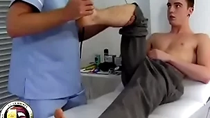 Teen house-servant has his greatest prostate cross-examination newcomer disabuse of a doctor