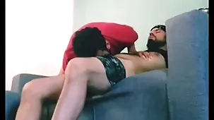 Saboreando depress pija peluda de mi macho y luego me coje el culo sumamente