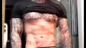 Stroking my titanic horseshit and flexing for you in advance cumming