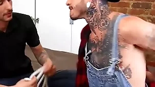 (fly tatem) has dick deamon upon enslavement offers his big weasel words for a blowjob vanguard severe his botheration - bromo