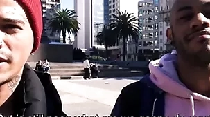 Sooty instrumentalist plus latino twink untrained have a passion be fitting of crown around uruguay pov