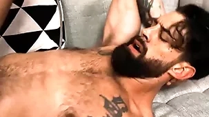 Tatted hunk topped hard by Herculean cocked foreign - end-all wolfe, blake wilder - nextdoorbuddies