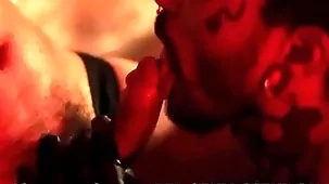 Sexo em festa - chupando e dando para vários - vídeo completo only slightly red-hot